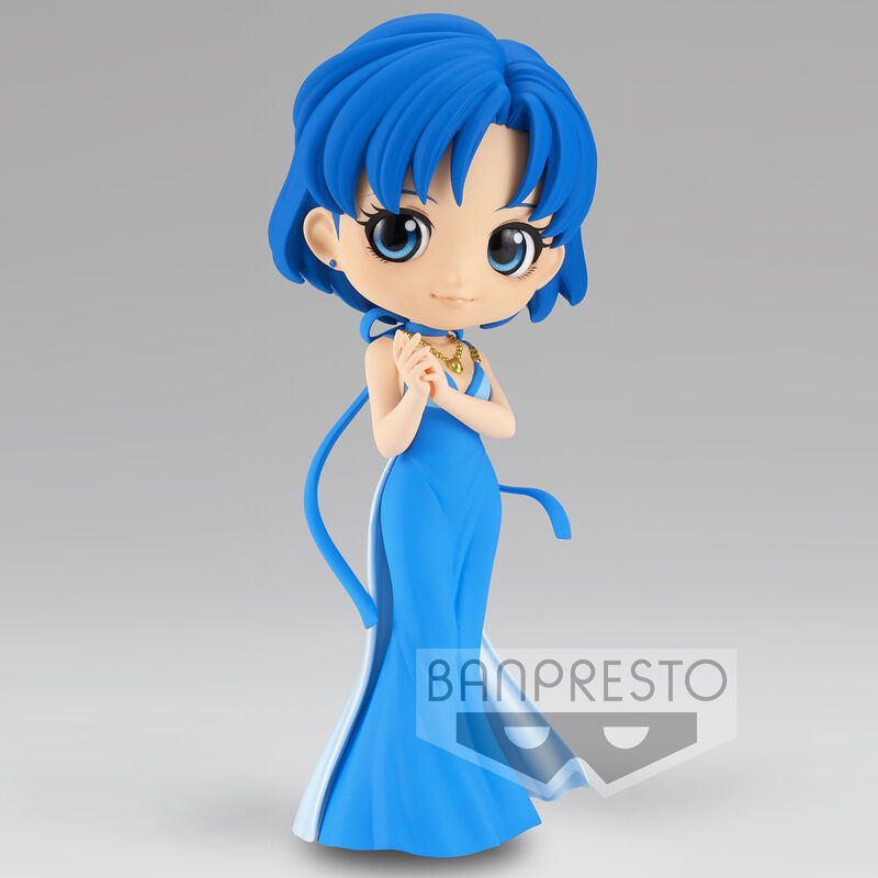 Sailor Moon Eternal the Movie Pretty Guardian Princess Mercury ver.A Q posket Figura 14cm