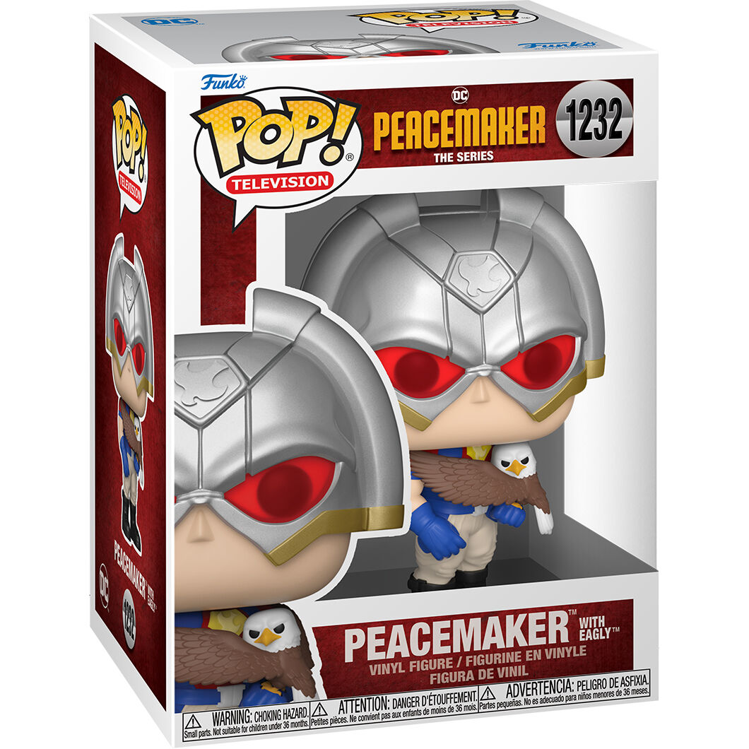 Funko POP!DC Comics Peacemaker - Peacemaker with Eagly