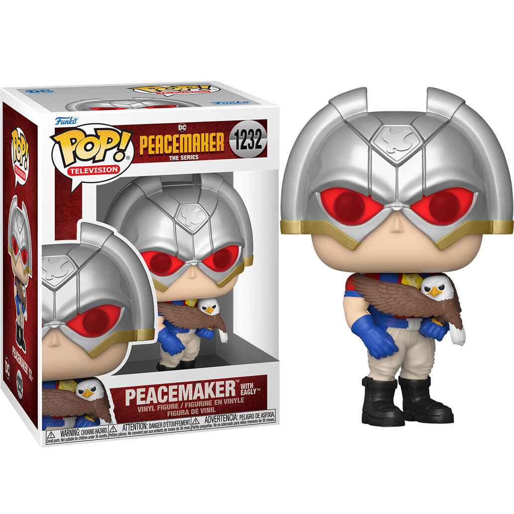 Funko POP!DC Comics Peacemaker - Peacemaker with Eagly
