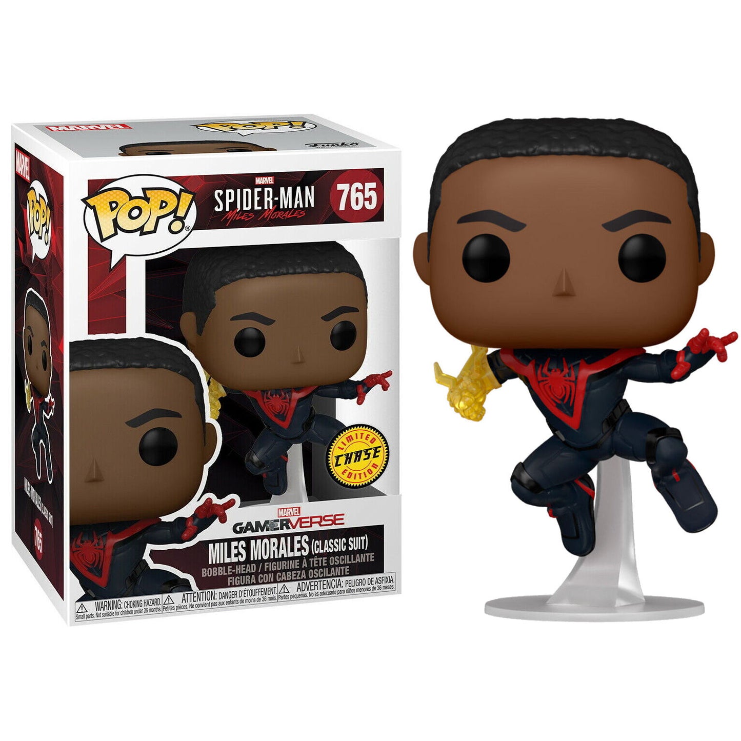 Funko POP!Spiderman Miles Morales Classic Suit Chase