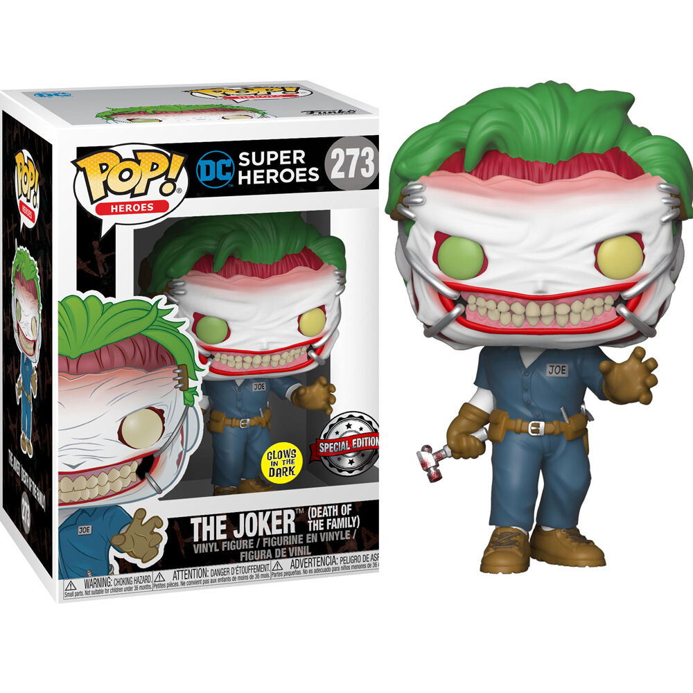 Conjunto Funko POP!e T-Shirt DC Comics The Joker Exclusive M