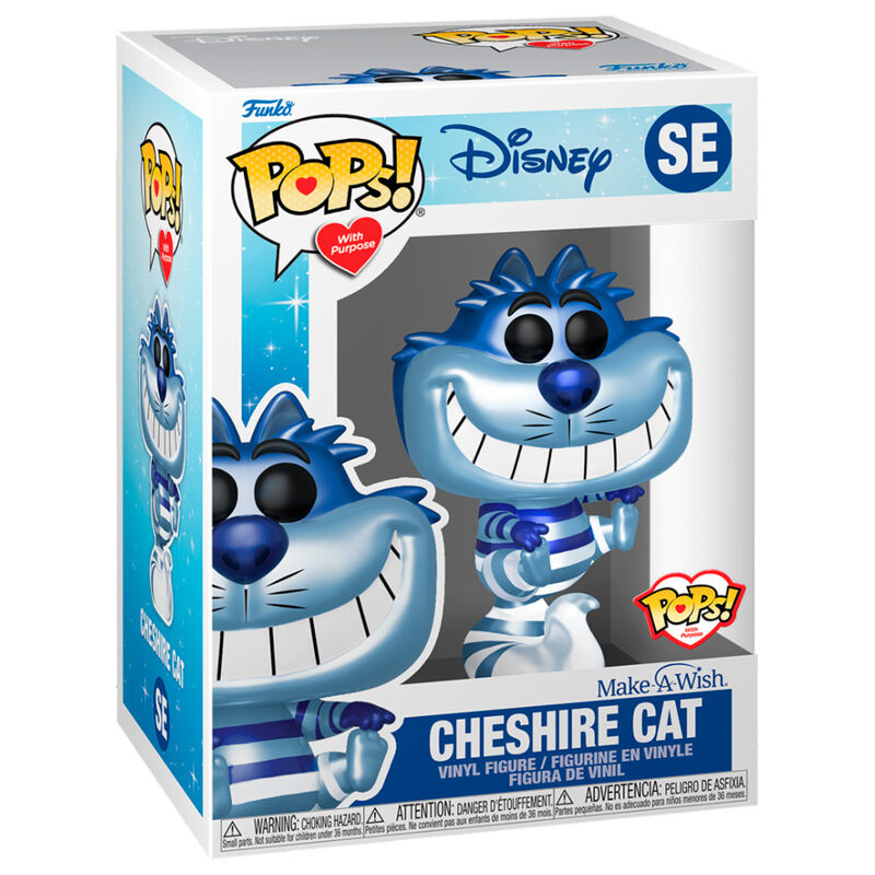 Funko POP! Disney Make a Wish Cheshire Cat Metallic