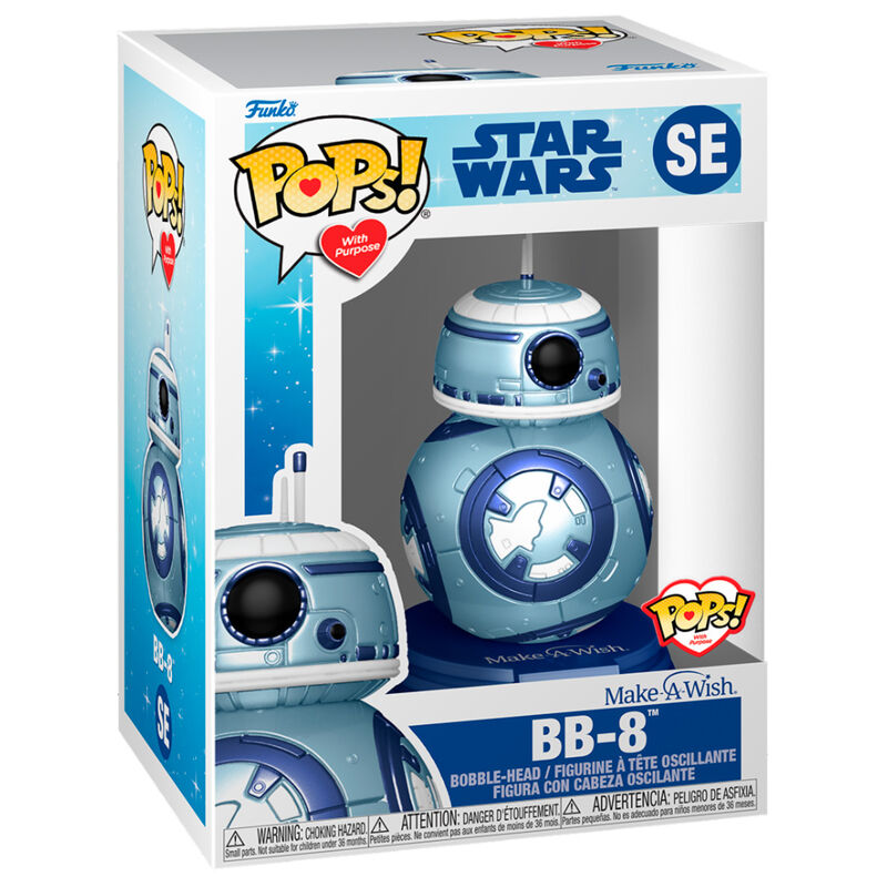 Funko POP!Star Wars Make a Wish BB-8 Metallic