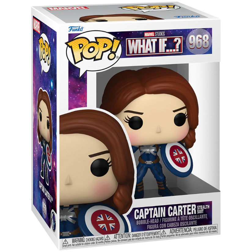 Funko POP!Marvel What If Captain Carter Stealth
