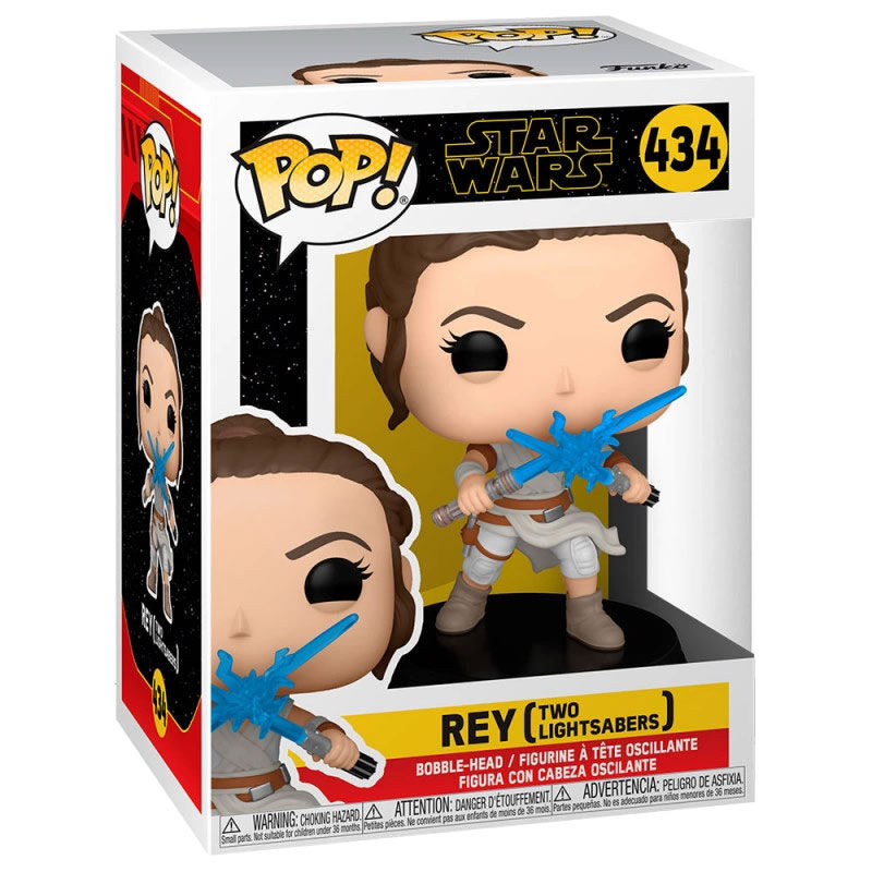 Funko POP!Star Wars The Rise of Skywalker Rey with Light Sabers