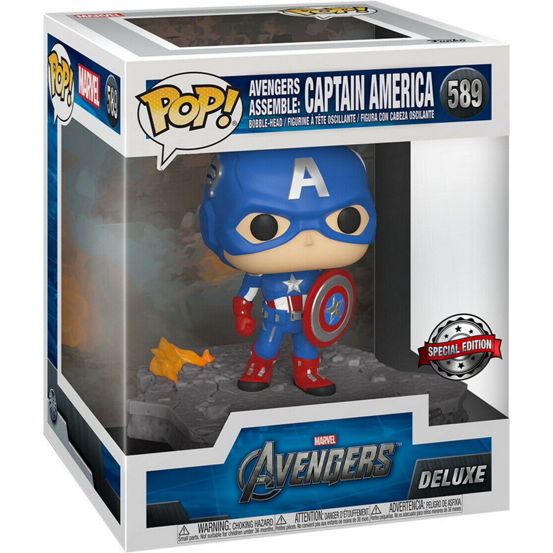 Funko POP!Marvel Avengers Captain America Assemble Exclusive