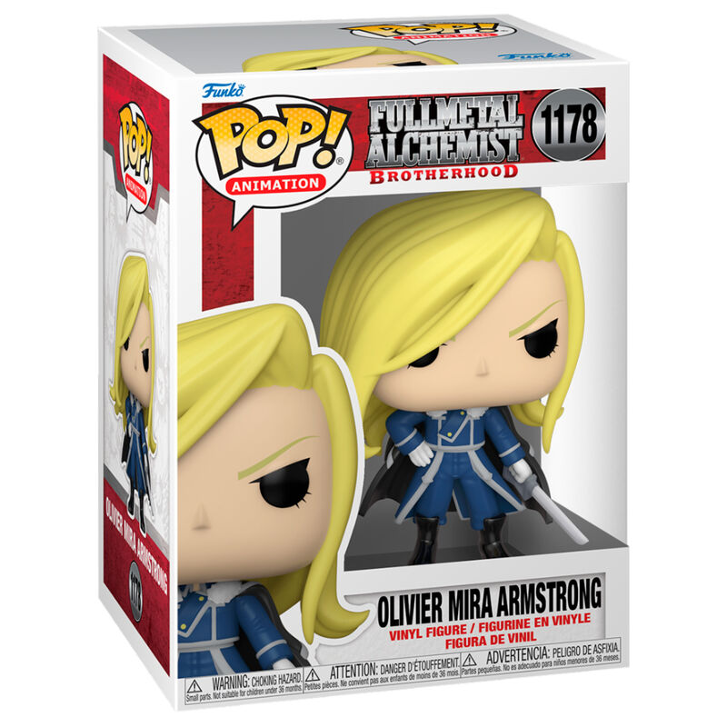 Funko POP!FullMetal Alchemist Olivier Mira Armstrong