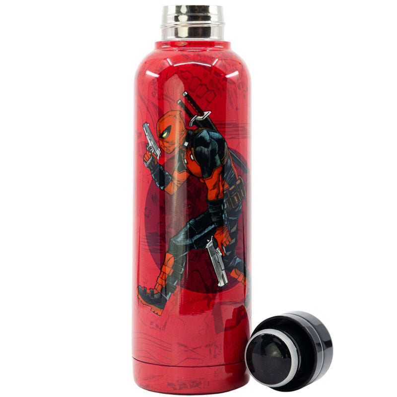 Marvel Deadpool Garrafa de Aço Inoxidável 515ml