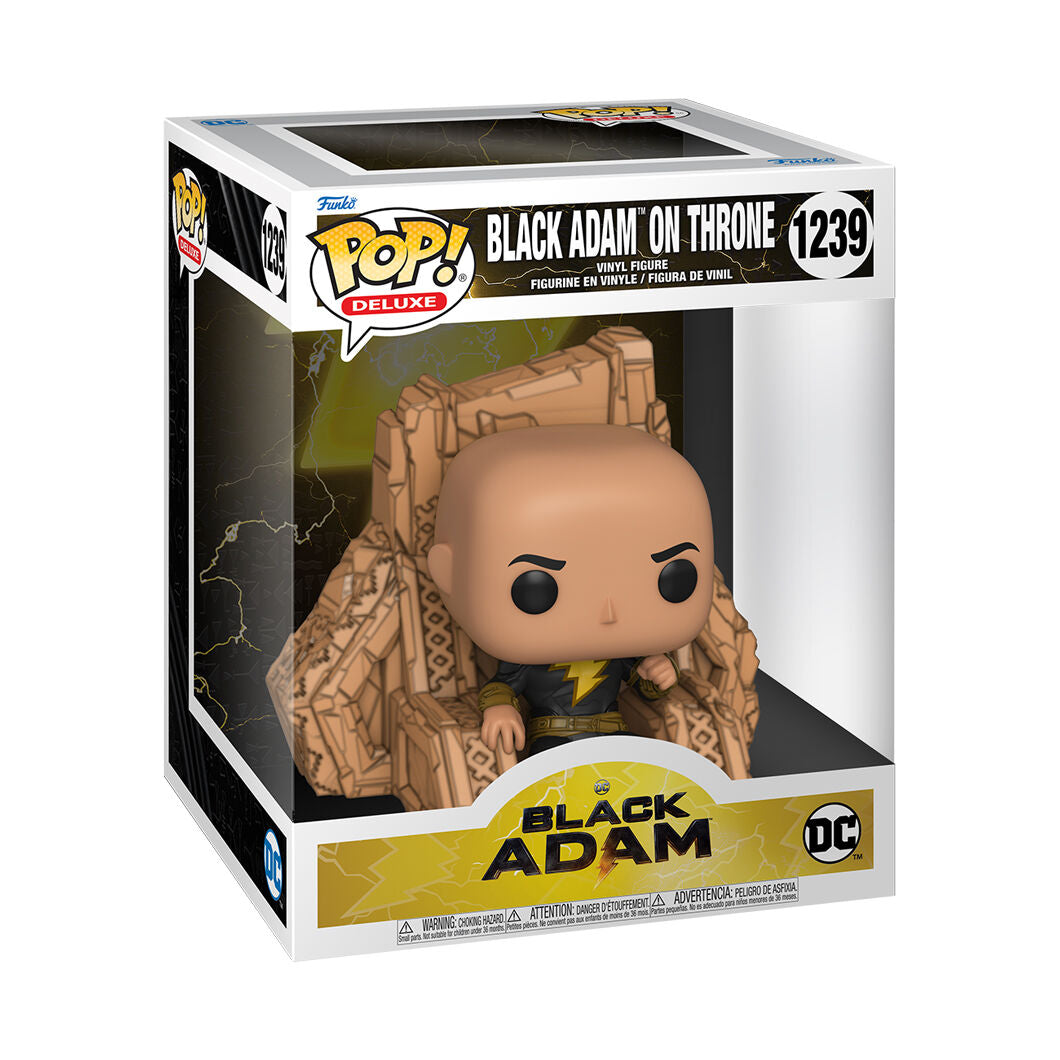 Funko POP!DC Comics Black Adam - Black Adam on Throne