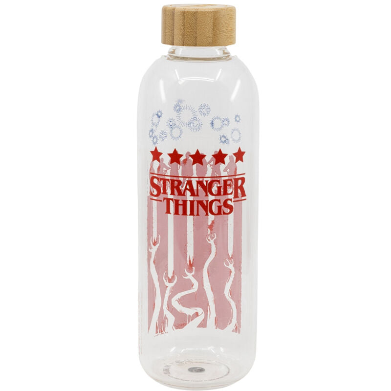 Stranger Things Garrafa de Vidro 1030ml