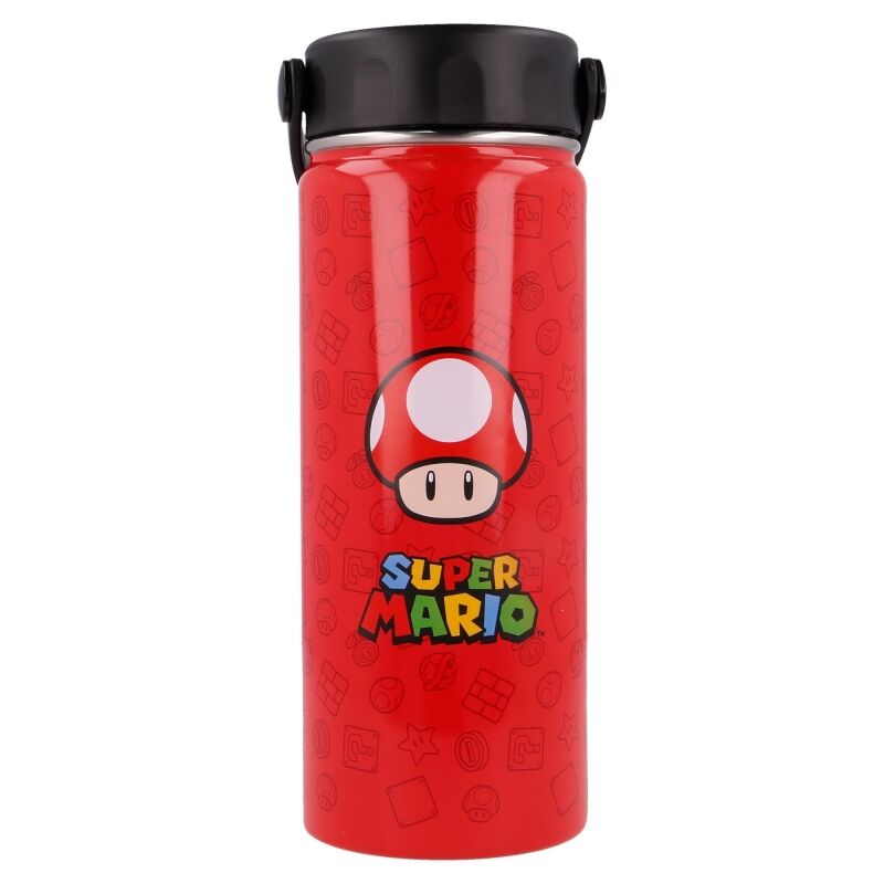 Nintendo Super Mario Bros Garrafa de Aço Inoxidável 530ml