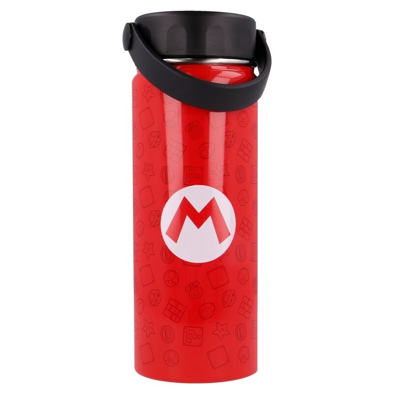 Nintendo Super Mario Bros Garrafa de Aço Inoxidável 530ml