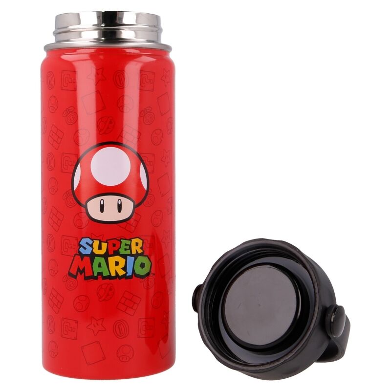 Nintendo Super Mario Bros Garrafa de Aço Inoxidável 530ml