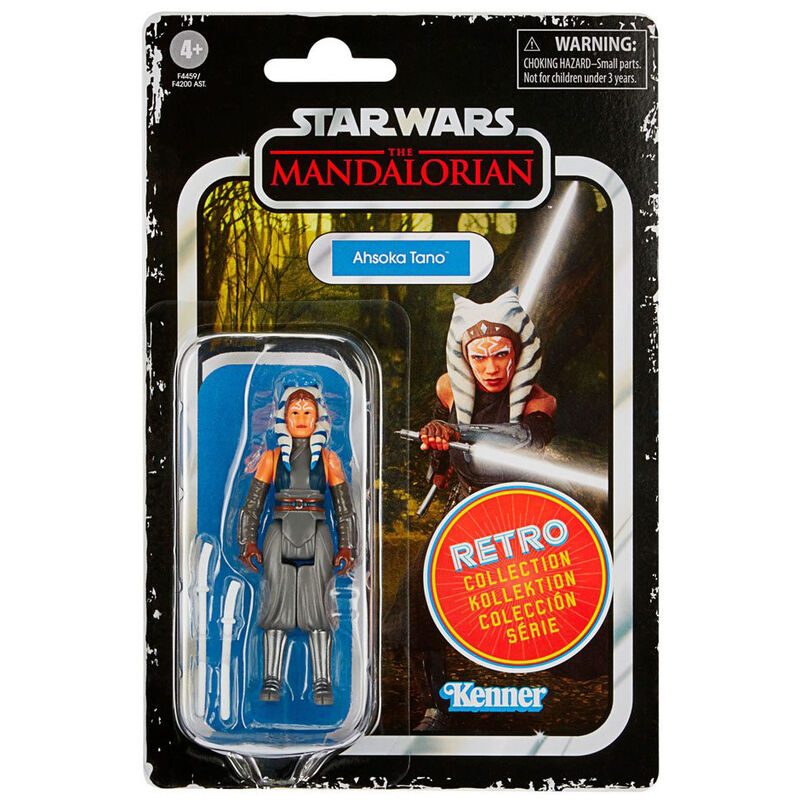 Star Wars The Mandalorian retro collection Ahsoka Tano Figura 9,5cm