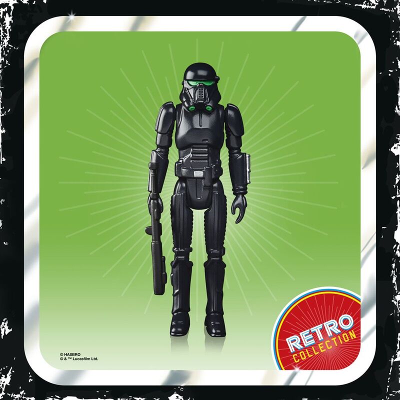 Star Wars The Mandalorian retro collection Imperial Death Trooper Figura 9,5cm