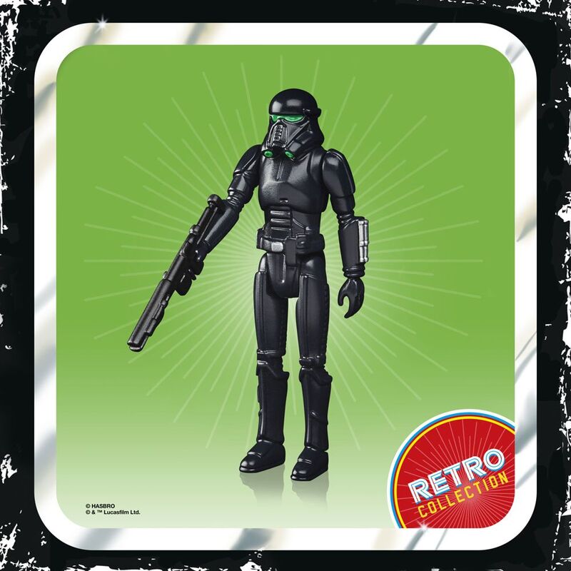 Star Wars The Mandalorian retro collection Imperial Death Trooper Figura 9,5cm