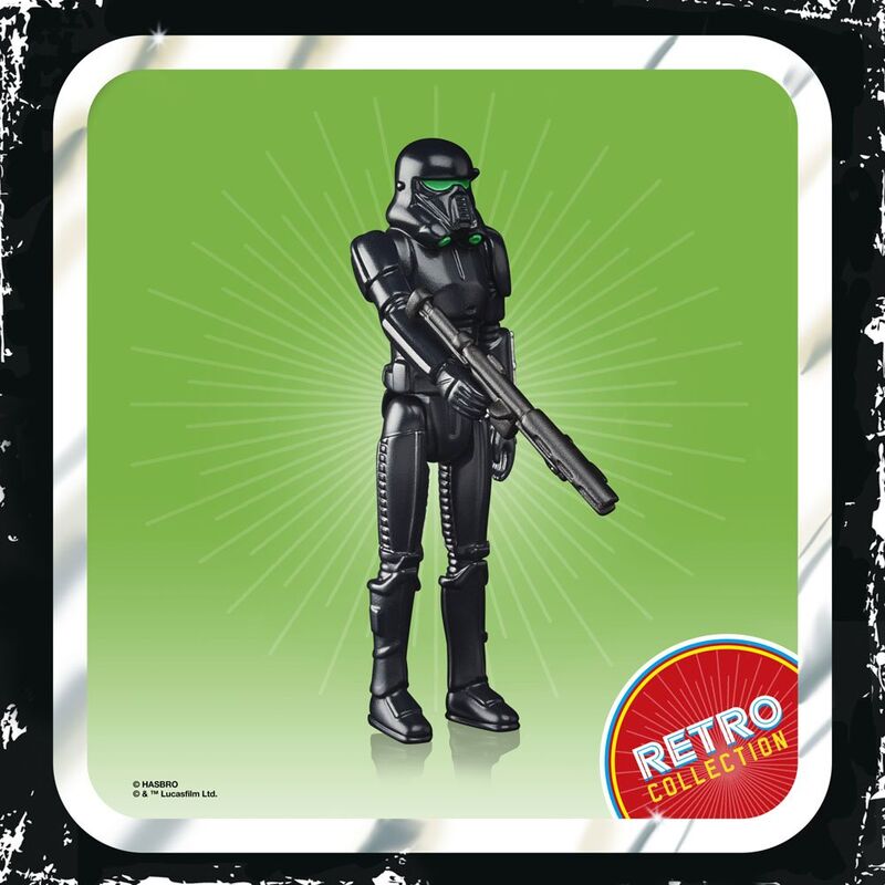 Star Wars The Mandalorian retro collection Imperial Death Trooper Figura 9,5cm