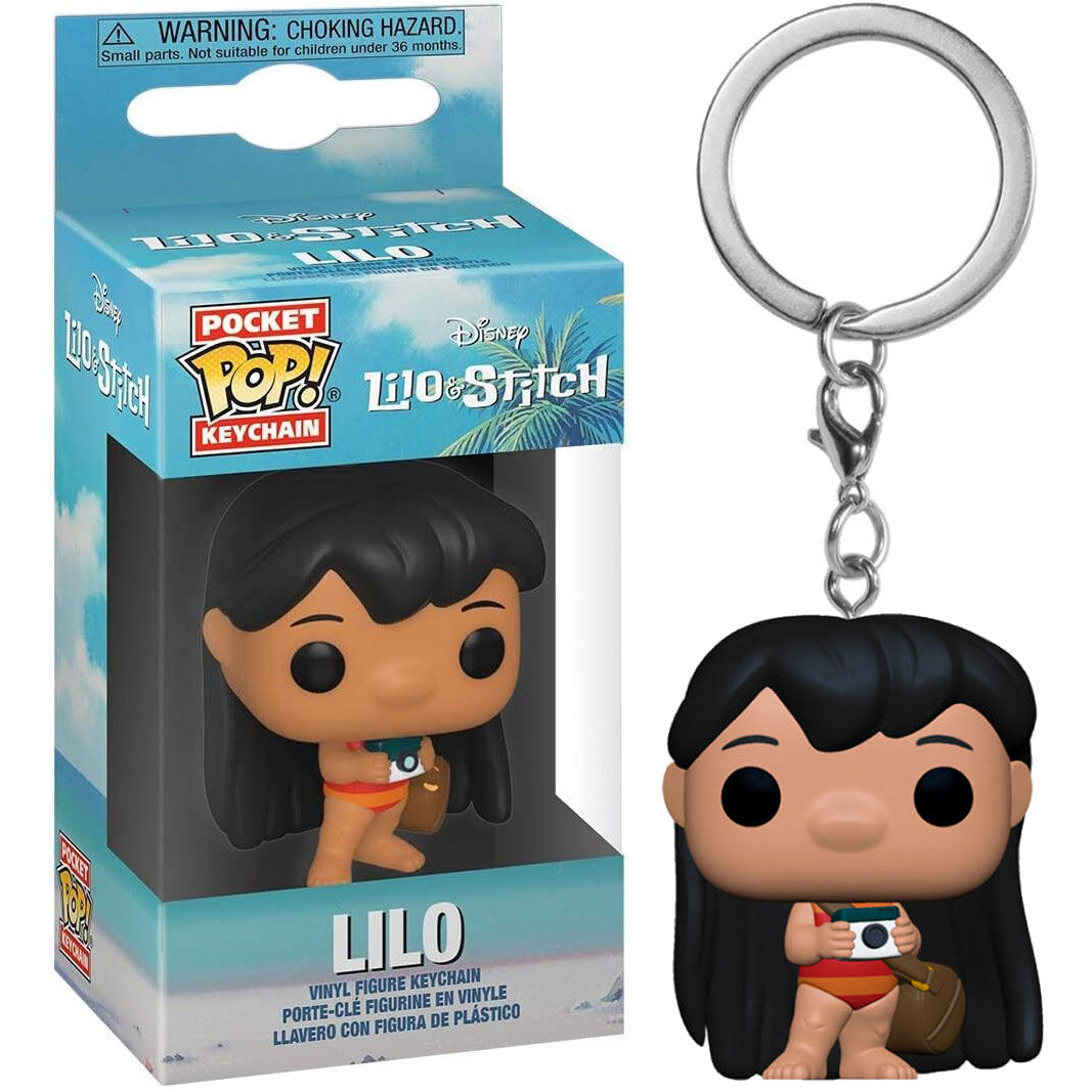 Porta-Chaves Funko POP!Disney Lilo and Stitch Lilo with Camera