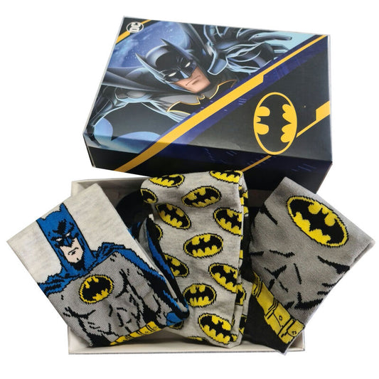 DC Comics Batman Conjunto de 3 Pares Meias