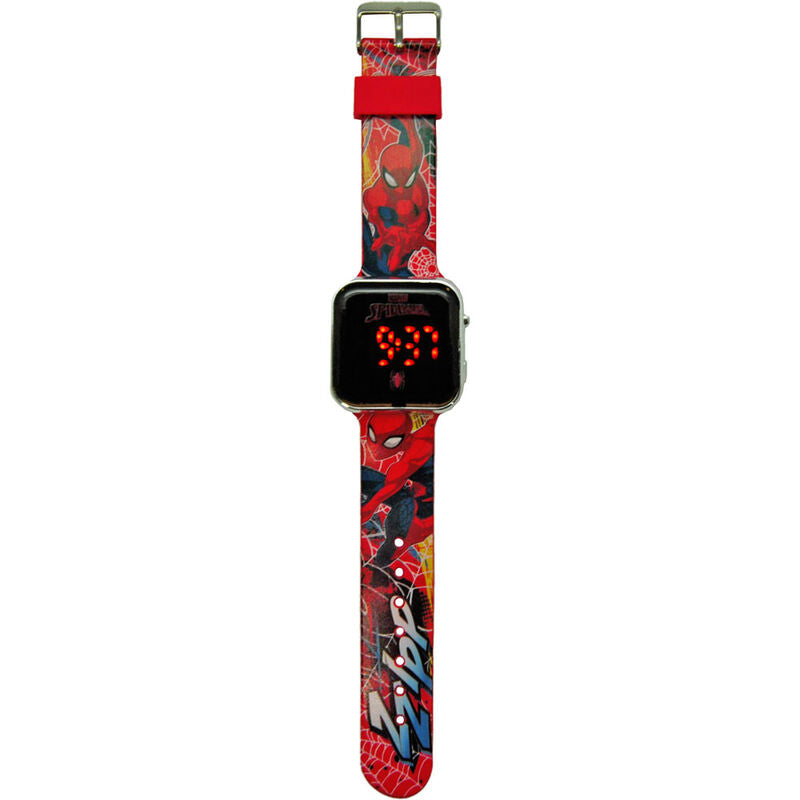 Marvel Spiderman Relógio Led