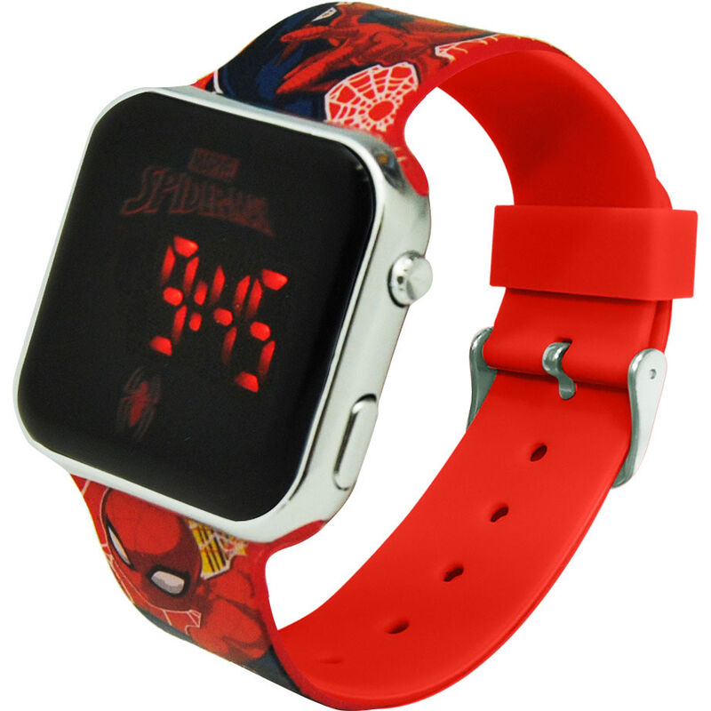 Marvel Spiderman Relógio Led