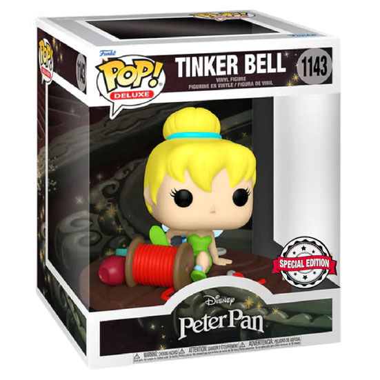 Funko POP!Disney Peter Pan Tinker Bell on Spool Exclusive