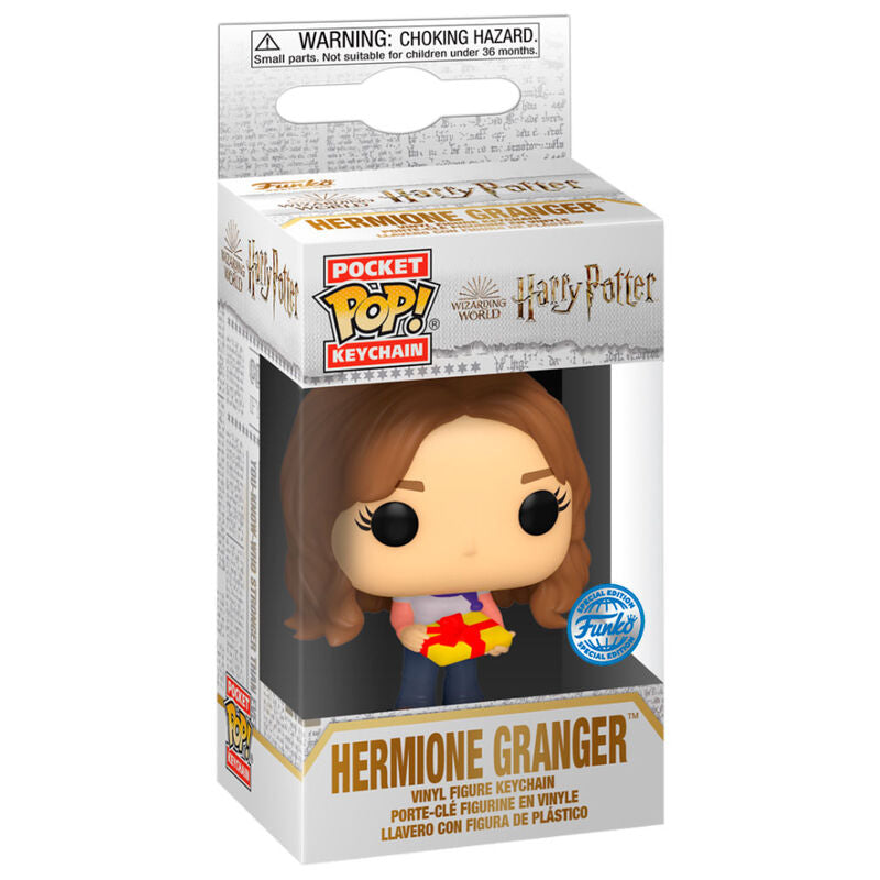 Porta-Chaves Funko POP!Harry Potter Holiday Hermione Exclusive