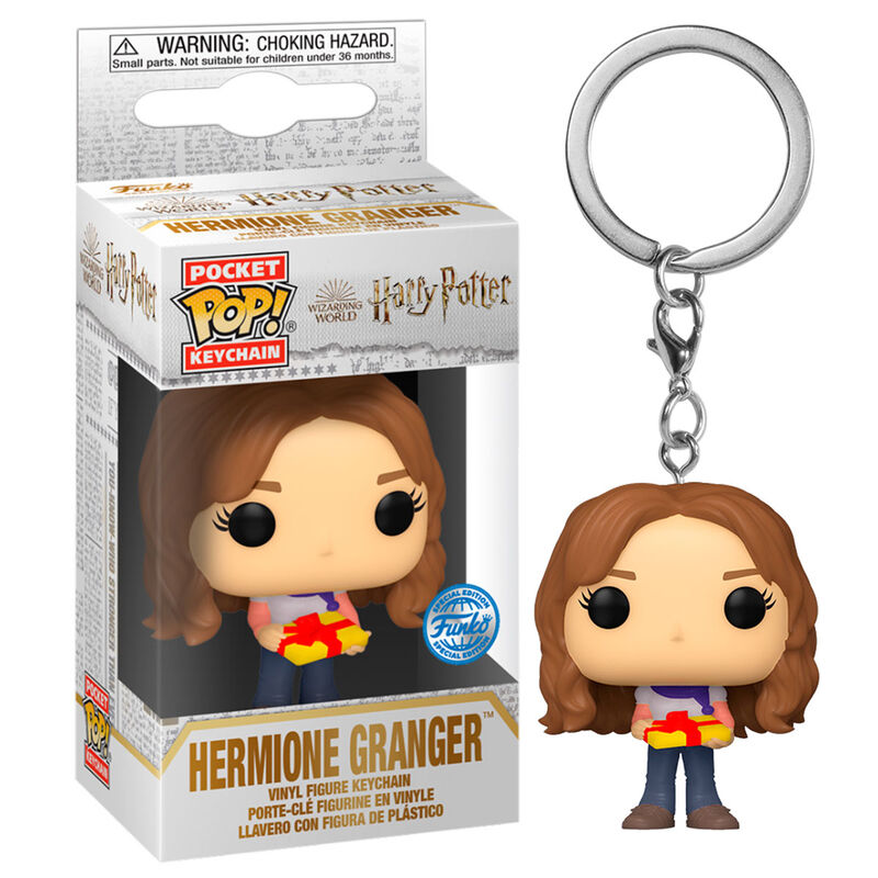 Porta-Chaves Funko POP!Harry Potter Holiday Hermione Exclusive