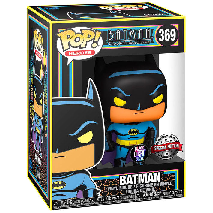 Funko POP!DC Comics Batman Black Light Exclusive