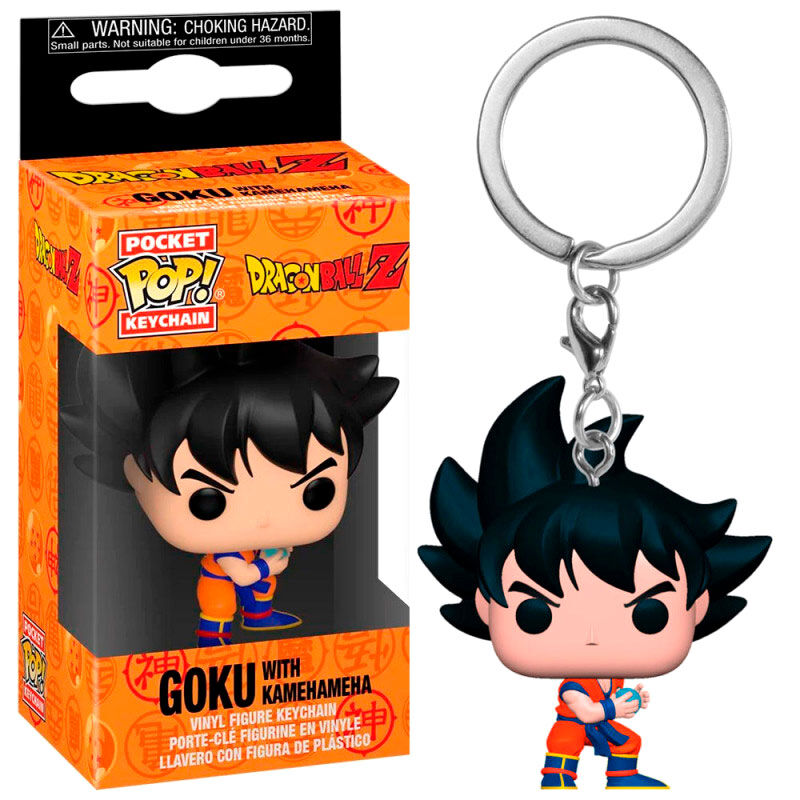 Porta-Chaves Funko POP!Dragon Ball Z Goku with Kamehameha