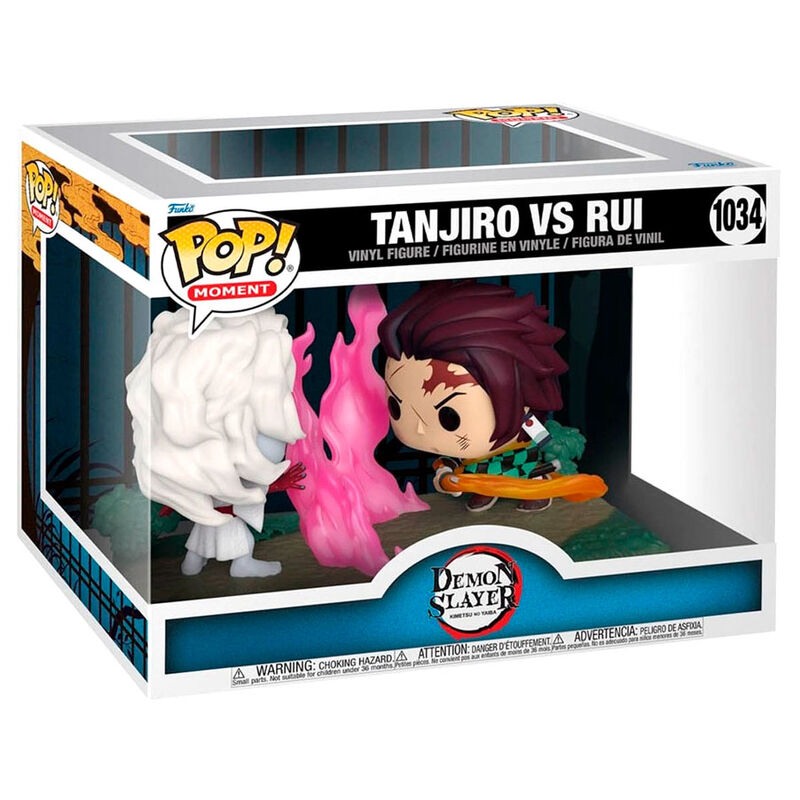 Funko POP!Moment Demon Slayer Kimetsu no Yaiba Tanjiro vs Rui