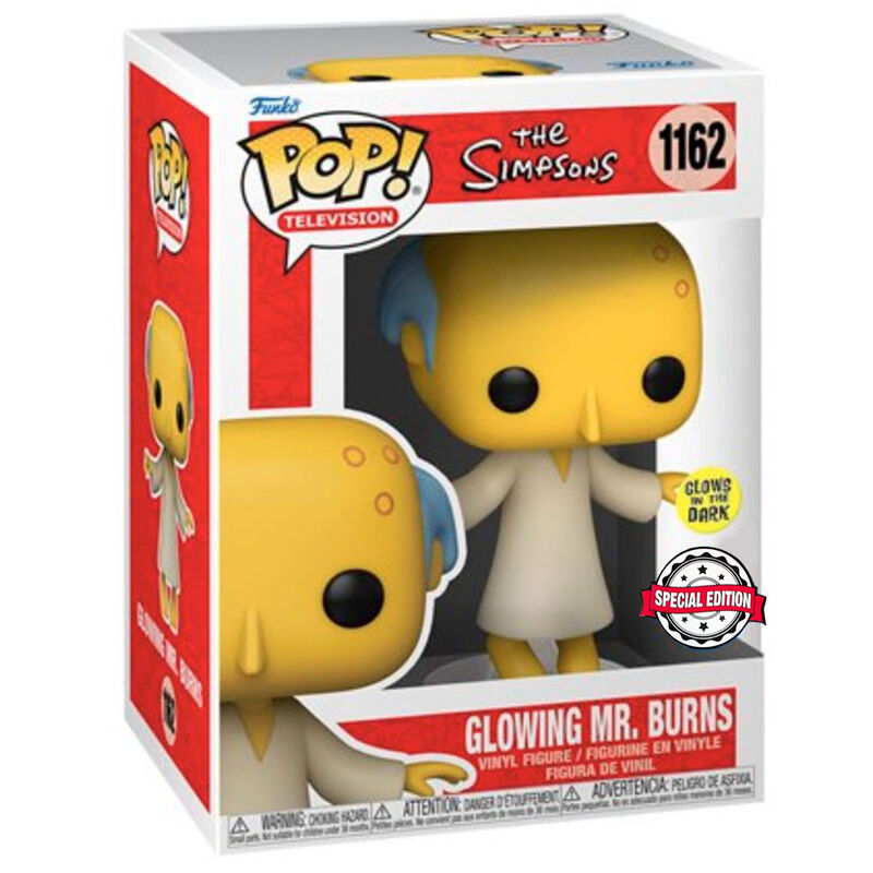 Funko POP!Simpsons Glowing Mr. Burns Exclusive