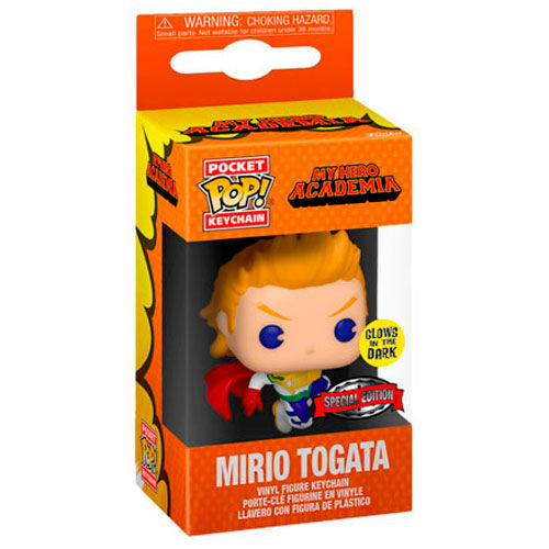 Porta-Chaves Funko POP!My Hero Academia Mirio Togata Exclusive