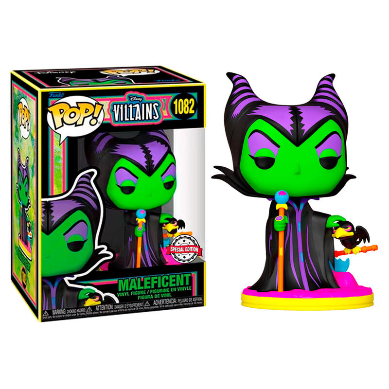Funko POP!Disney Villains Maleficent Black Light Exclusive