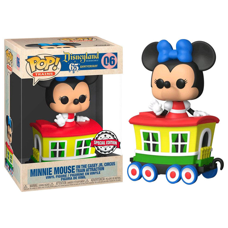 Funko POP!Disney Train Casey Jr- Minnie in Car 6 Exclusive