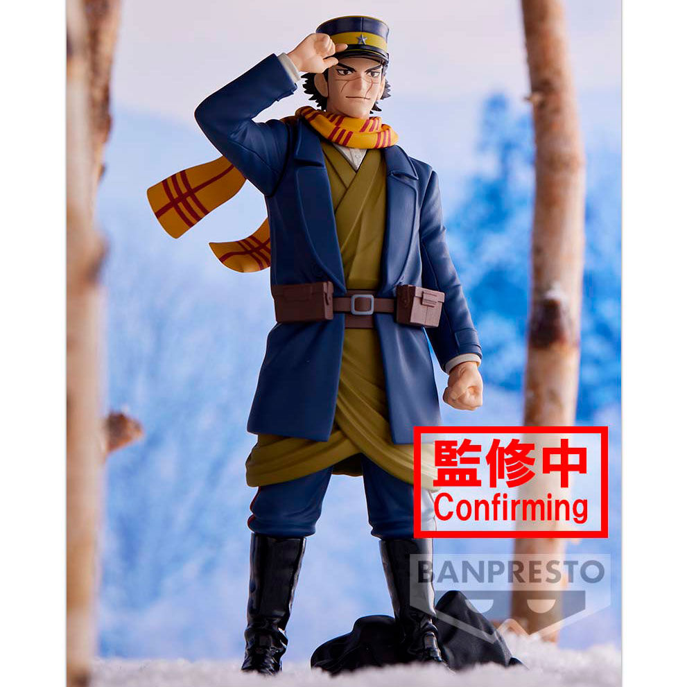 Golden Kamuy Saichi Sugimoto Figura 15cm
