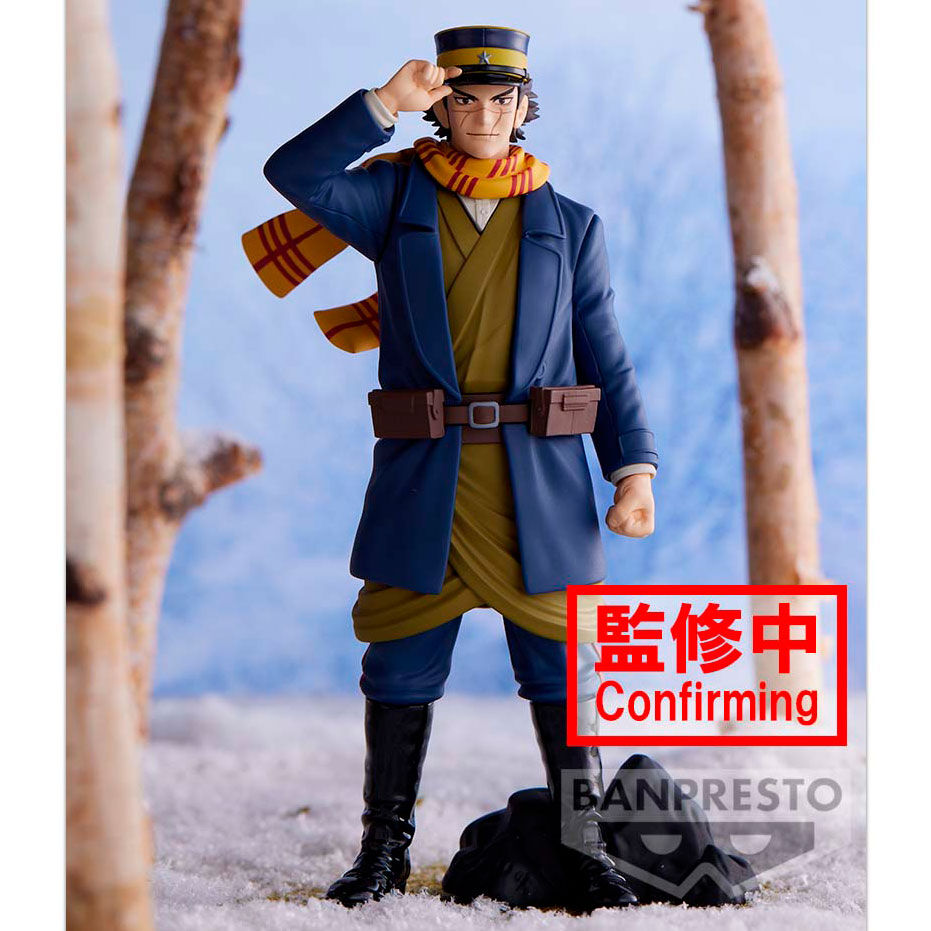 Golden Kamuy Saichi Sugimoto Figura 15cm