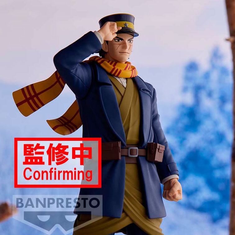 Golden Kamuy Saichi Sugimoto Figura 15cm