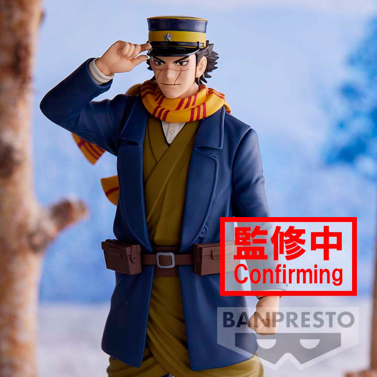 Golden Kamuy Saichi Sugimoto Figura 15cm
