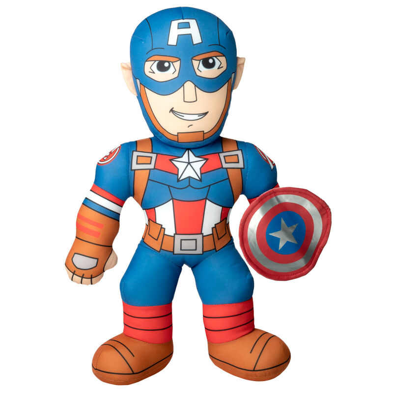 Marvel Captain America Peluche com Som 38cm