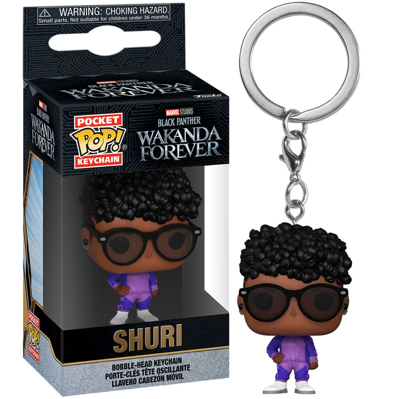 Porta-Chaves Funko POP!Marvel Black Panther Wakanda Forever Shuri
