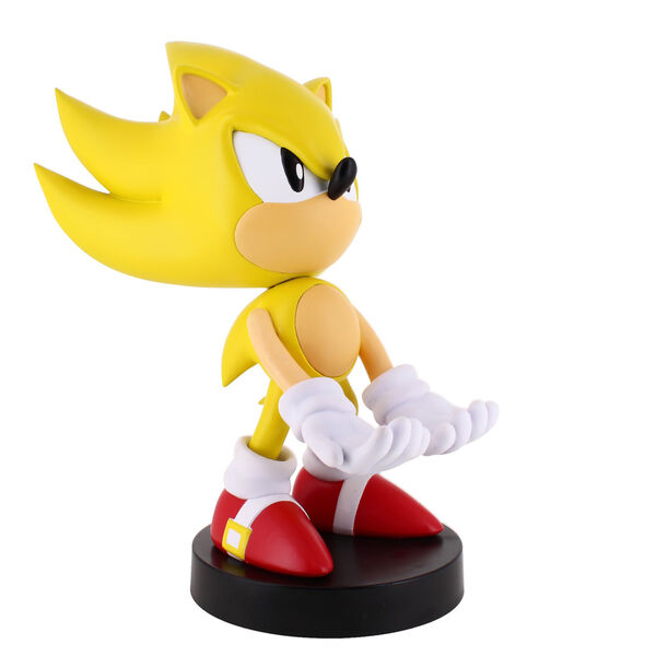 Sonic Super Sonic Figura clamping bracket Cable guy 21cm