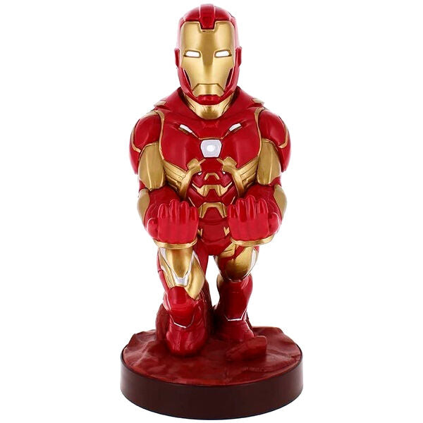 Marvel Iron Man clamping Figura bracket Cable guy 21cm