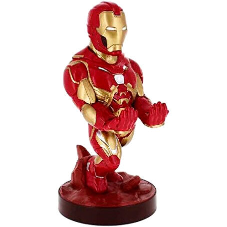 Marvel Iron Man clamping Figura bracket Cable guy 21cm