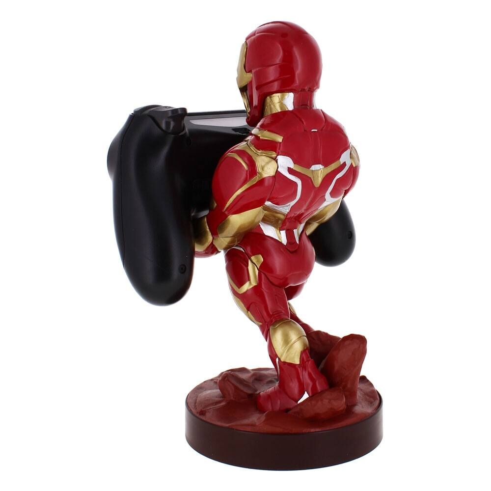 Marvel Iron Man clamping Figura bracket Cable guy 21cm