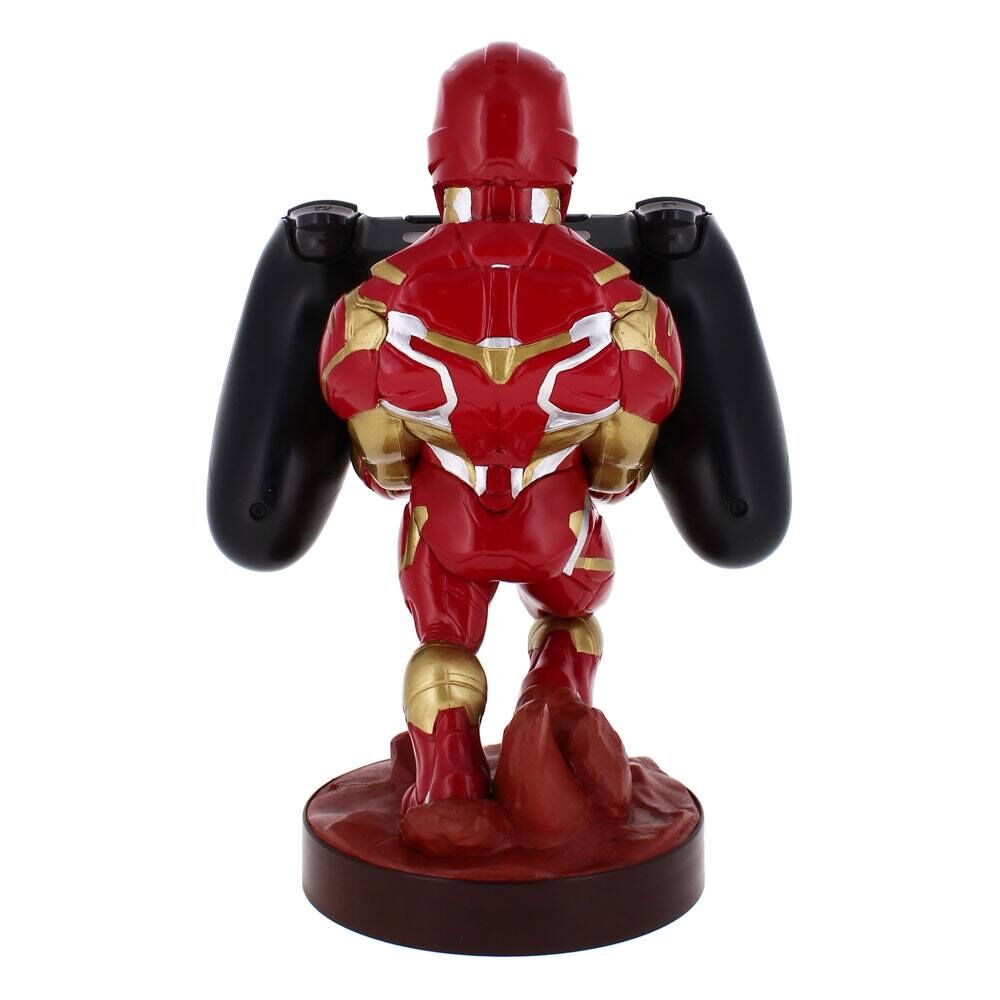 Marvel Iron Man clamping Figura bracket Cable guy 21cm