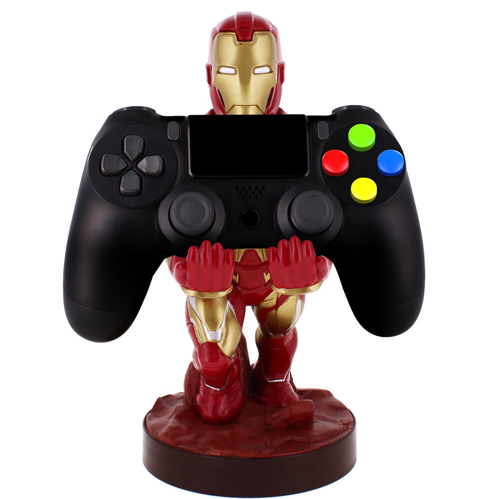Marvel Iron Man clamping Figura bracket Cable guy 21cm