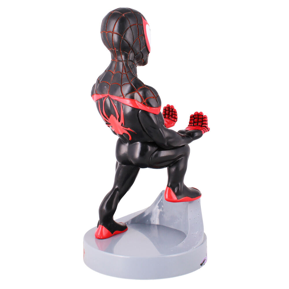 Marvel Spiderman Miles Morales Figura clamping bracket Cable guy 21cm
