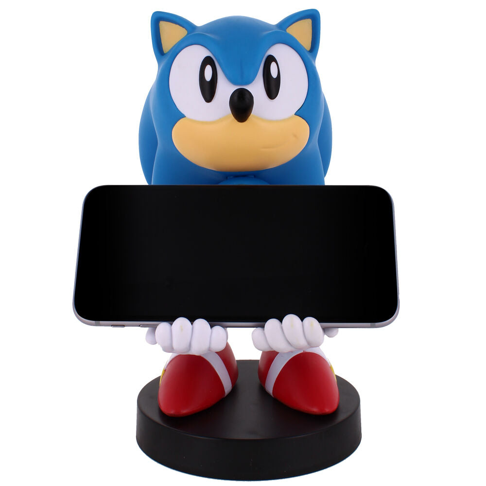 Sonic - Sonic 30th Anniversary Figura clamping bracket Cable guy 21cm
