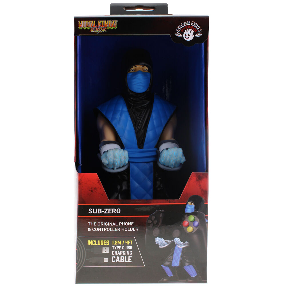 Mortal Kombat Sub Zero Figura clamping bracket Cable guy 21cm